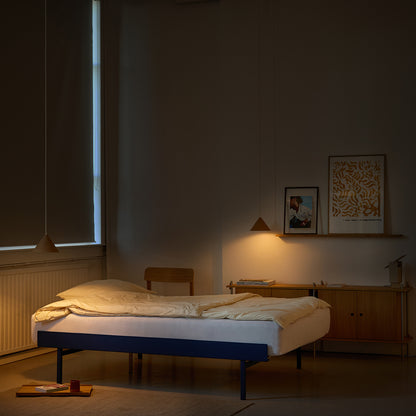 Bed 90 - 180 cm (High) by Moebe- Cobalt Blue
