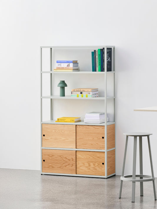 New Order Shelving - Combination 503 by HAY - Light Grey