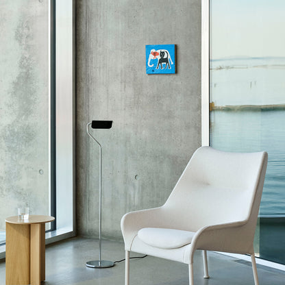 Apex Floor Lamp by HAY - Iron Black