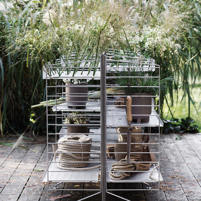 String Outdoor Galvanised Shelving - Combination N