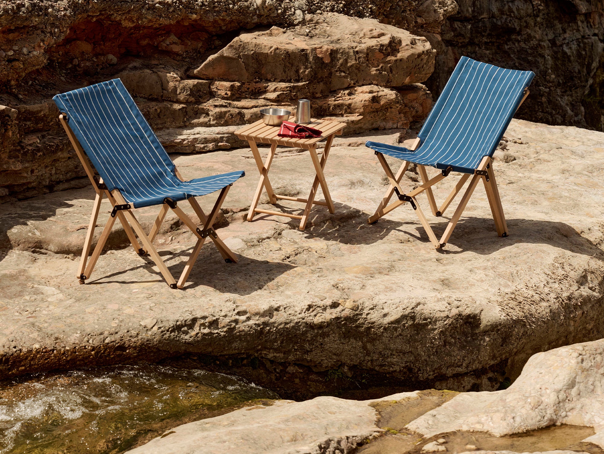 Outdoor Market Folding Table by HAY – Really Well Made
