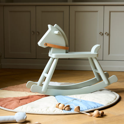 P12 Rocking Horse by FDB Mobler - Grey Painted Beech