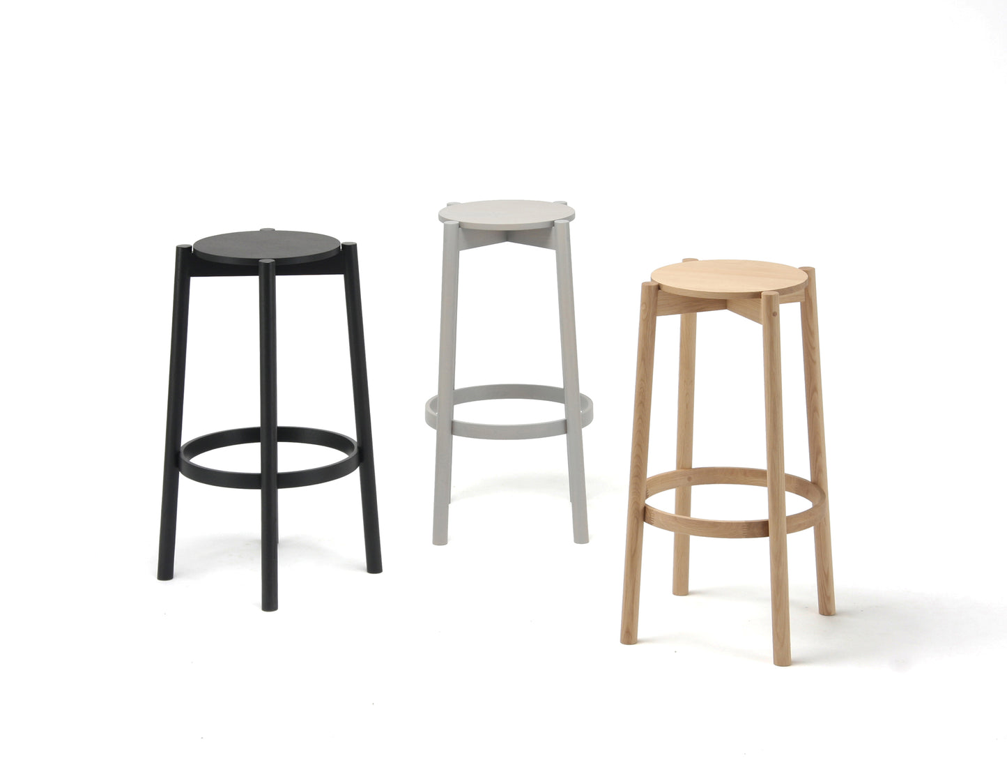 Castor Barstool by Karimoku New Standard 