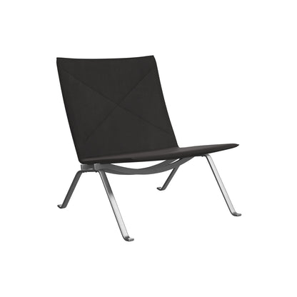 PK22 Lounge Chair  Anniversary Edition by Fritz Hansen - Anthracite Haze Leather