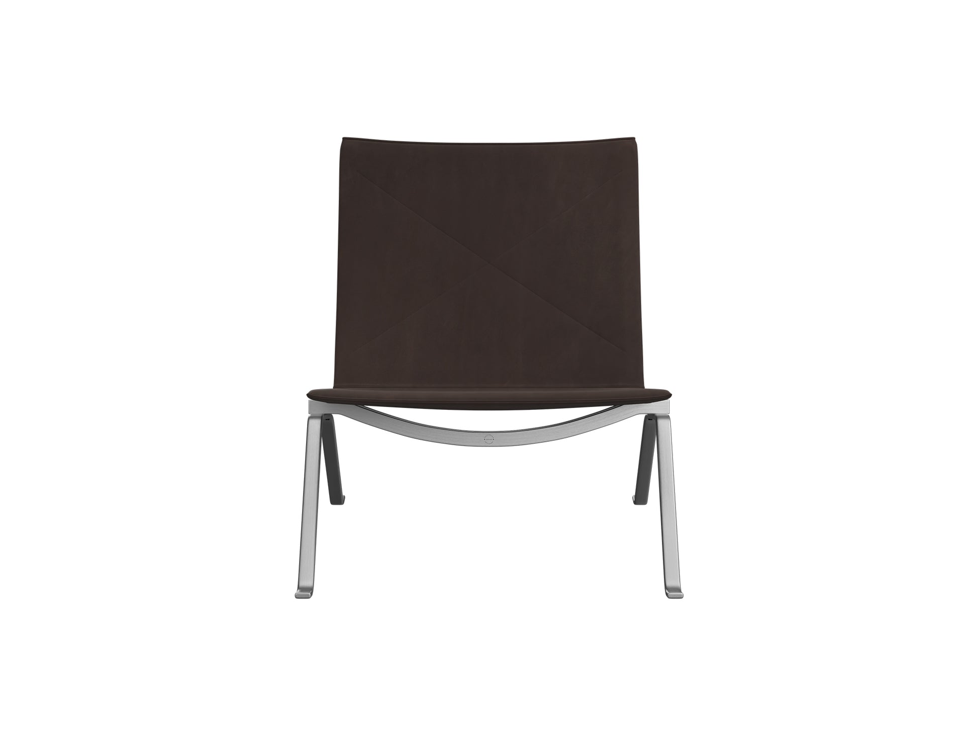 PK22 Lounge Chair  Anniversary Edition by Fritz Hansen - Dark Brown Haze Leather