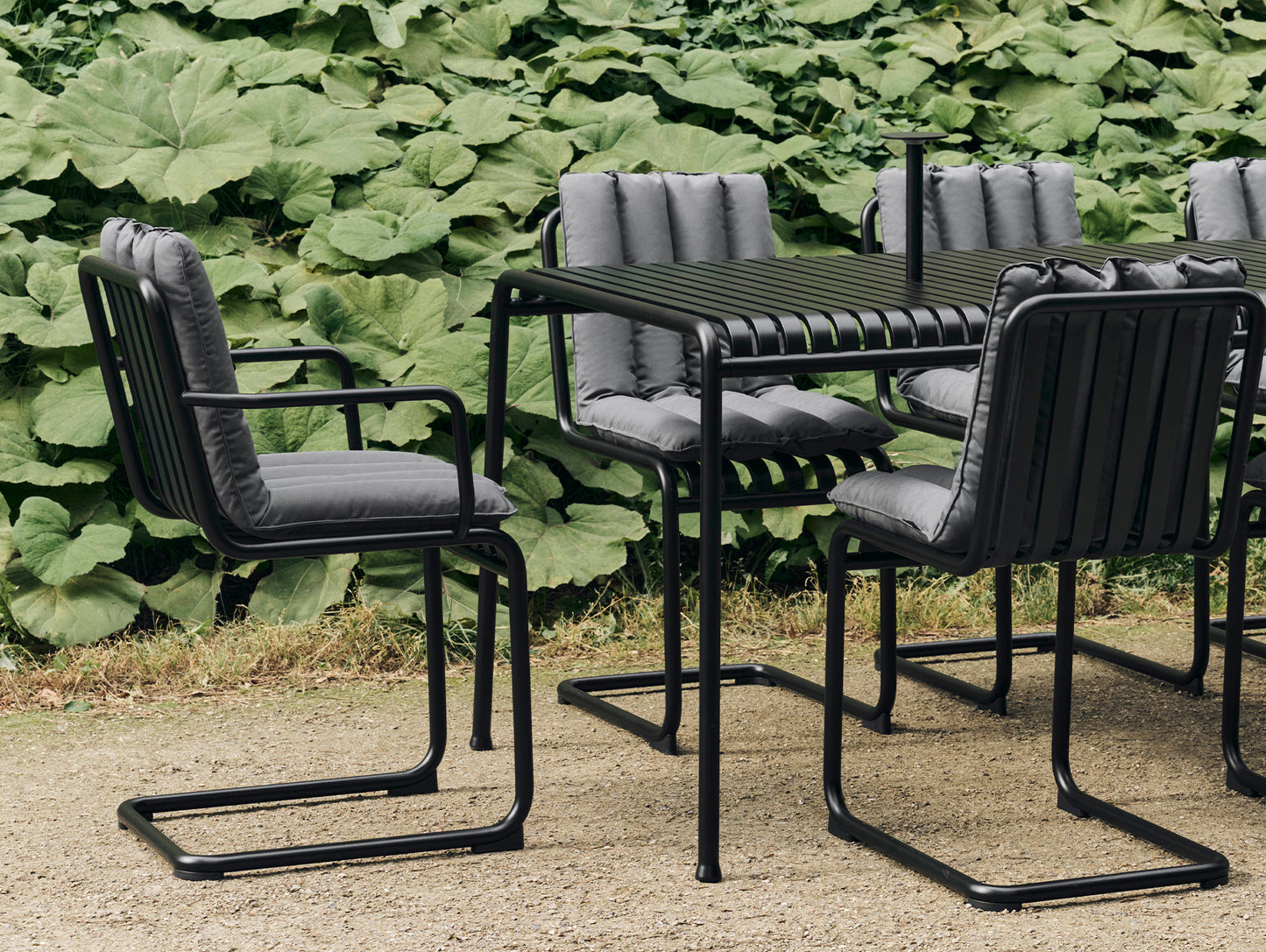 Palissade Cantilever Armchair by HAY - Anthracite