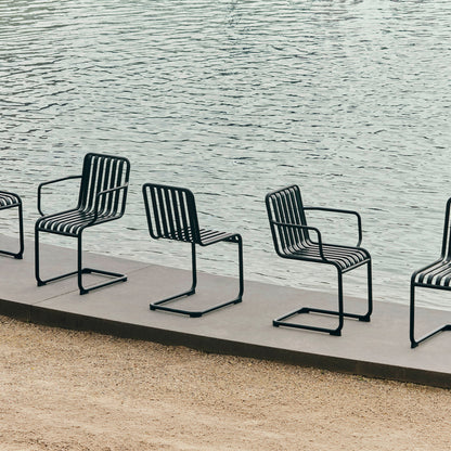 Palissade Cantilever Chair and Armchair by HAY  - Anthracite