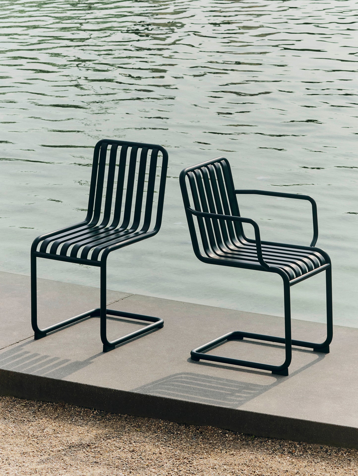 Palissade Cantilever Armchair by HAY - Anthracite