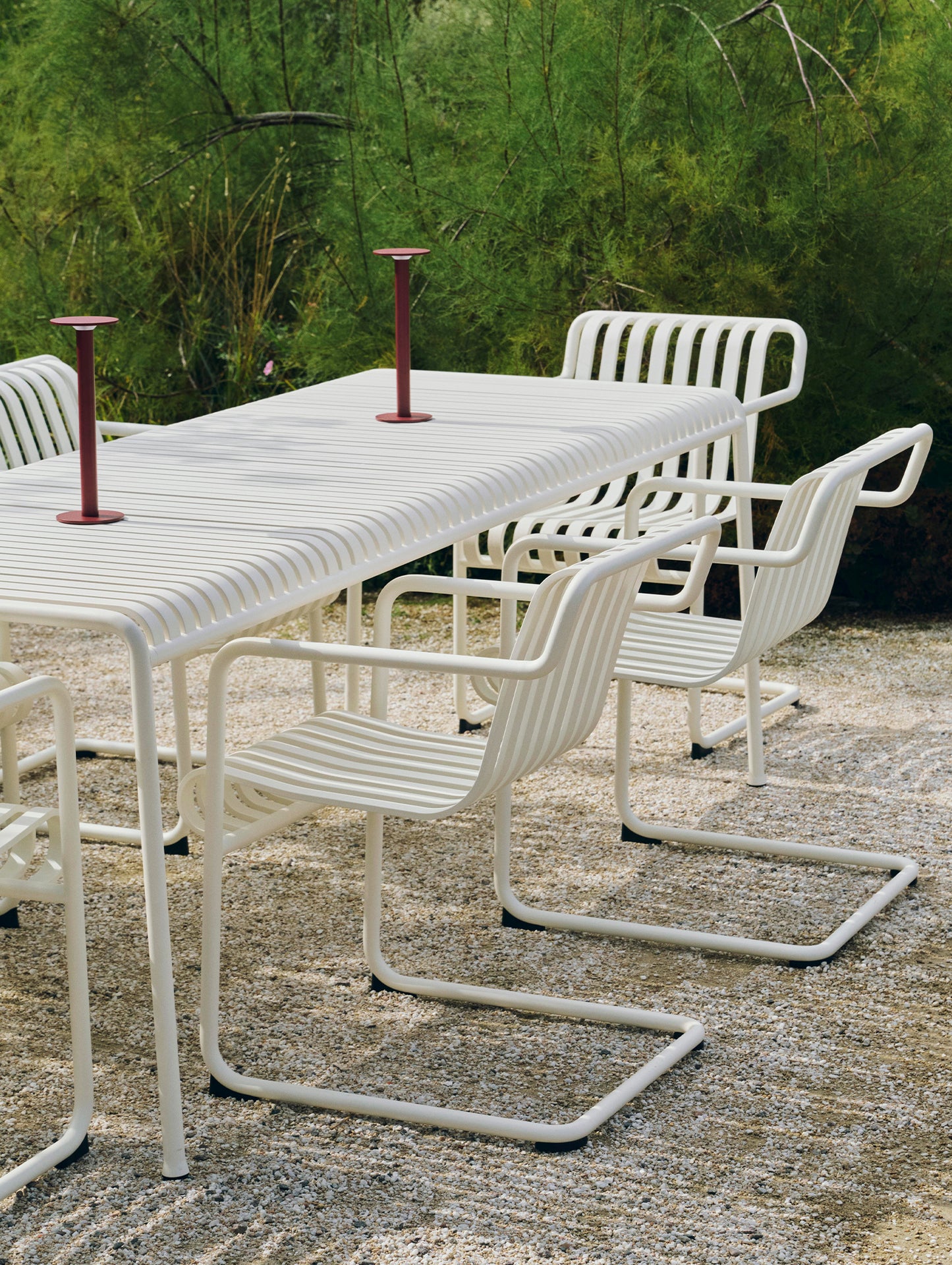 Palissade Cantilever Dining Armchair by HAY - Cream White