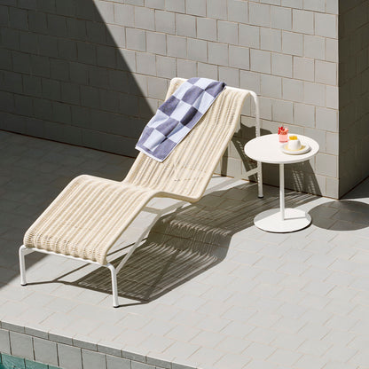 Palissade Cord Chaise Longue by HAY - Cream White Cord