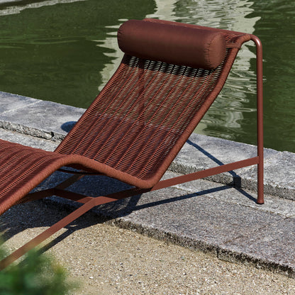 Palissade Chaise Longue Headrest Cushion by HAY - Iron Red