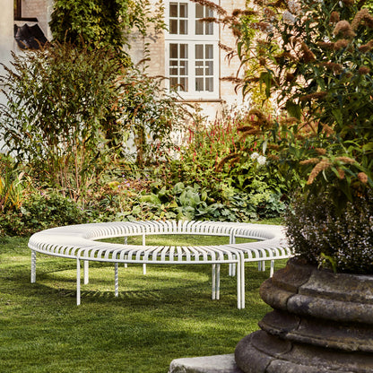 Palissade Park Bench by HAY - Cream White