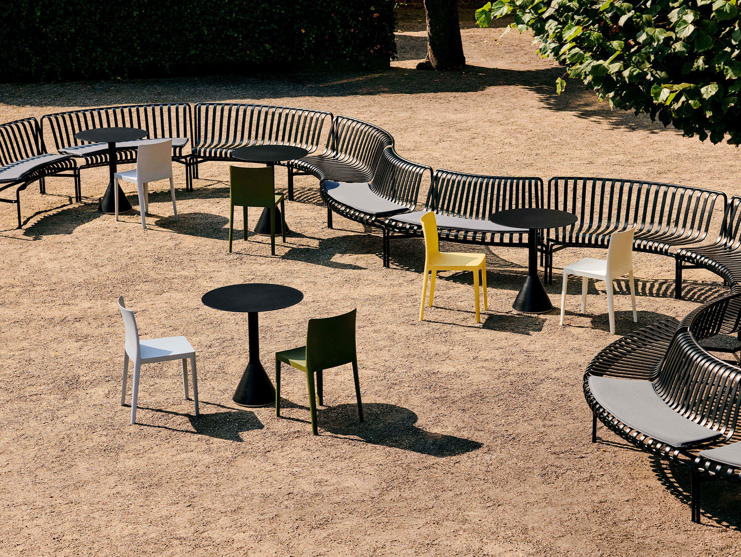 Palissade Park Dining Bench - In-In Starter Set