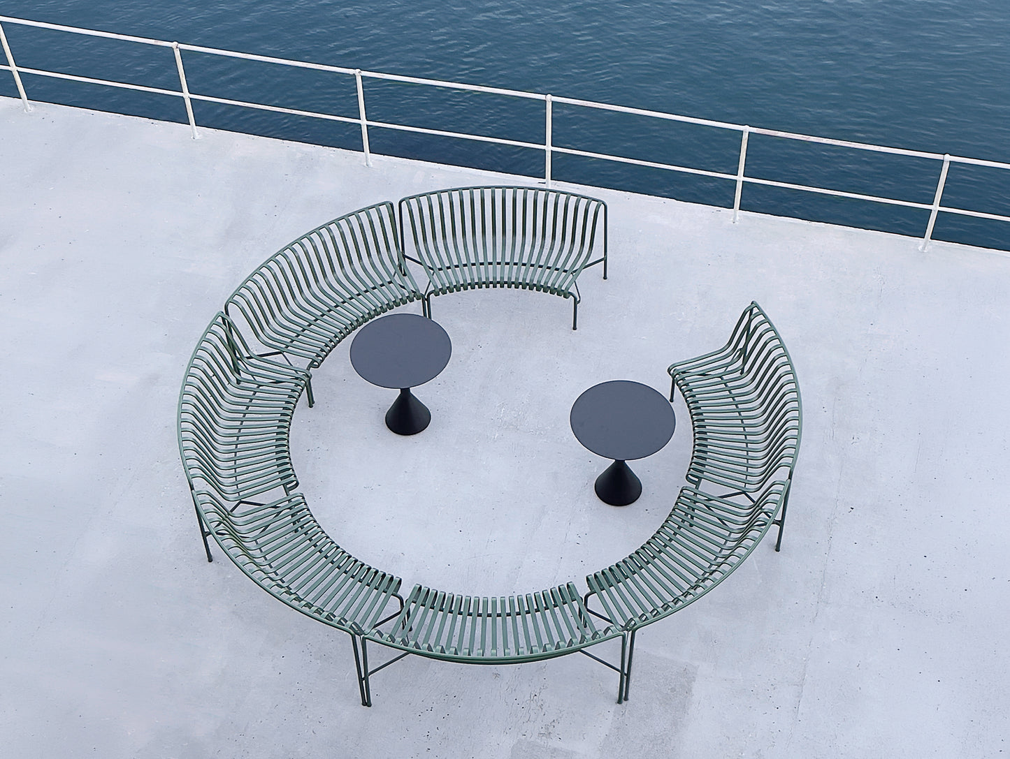 Palissade Park Dining Bench - In-In Starter Set