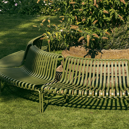 Palissade Park Dining Bench - Out-Out Starter Set by HAY - Olive