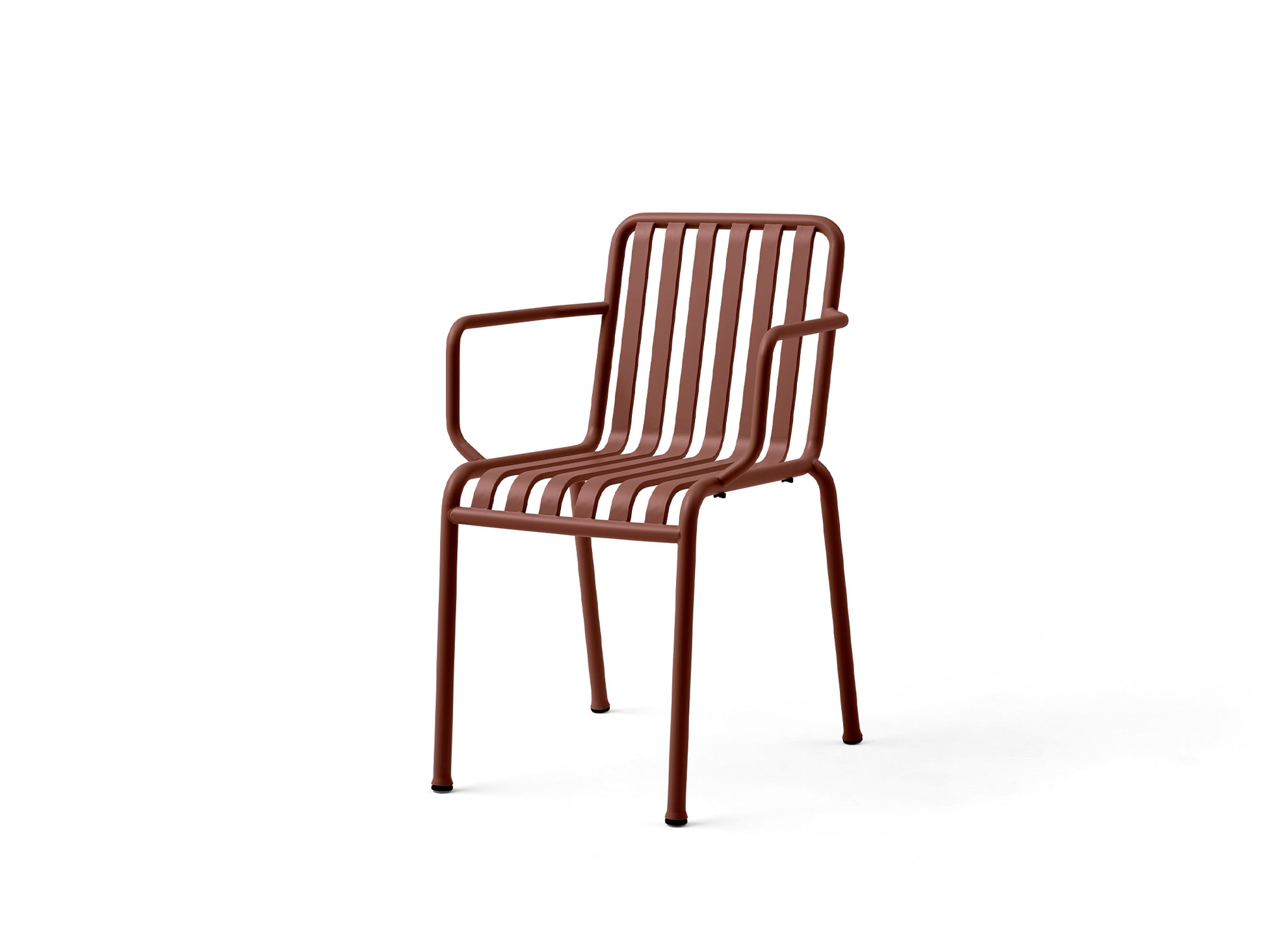 HAY Palissade Armchair - Set of 2 / Iron Red