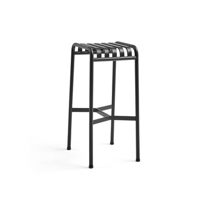 Palissade Bar Stool by HAY - Anthracite
