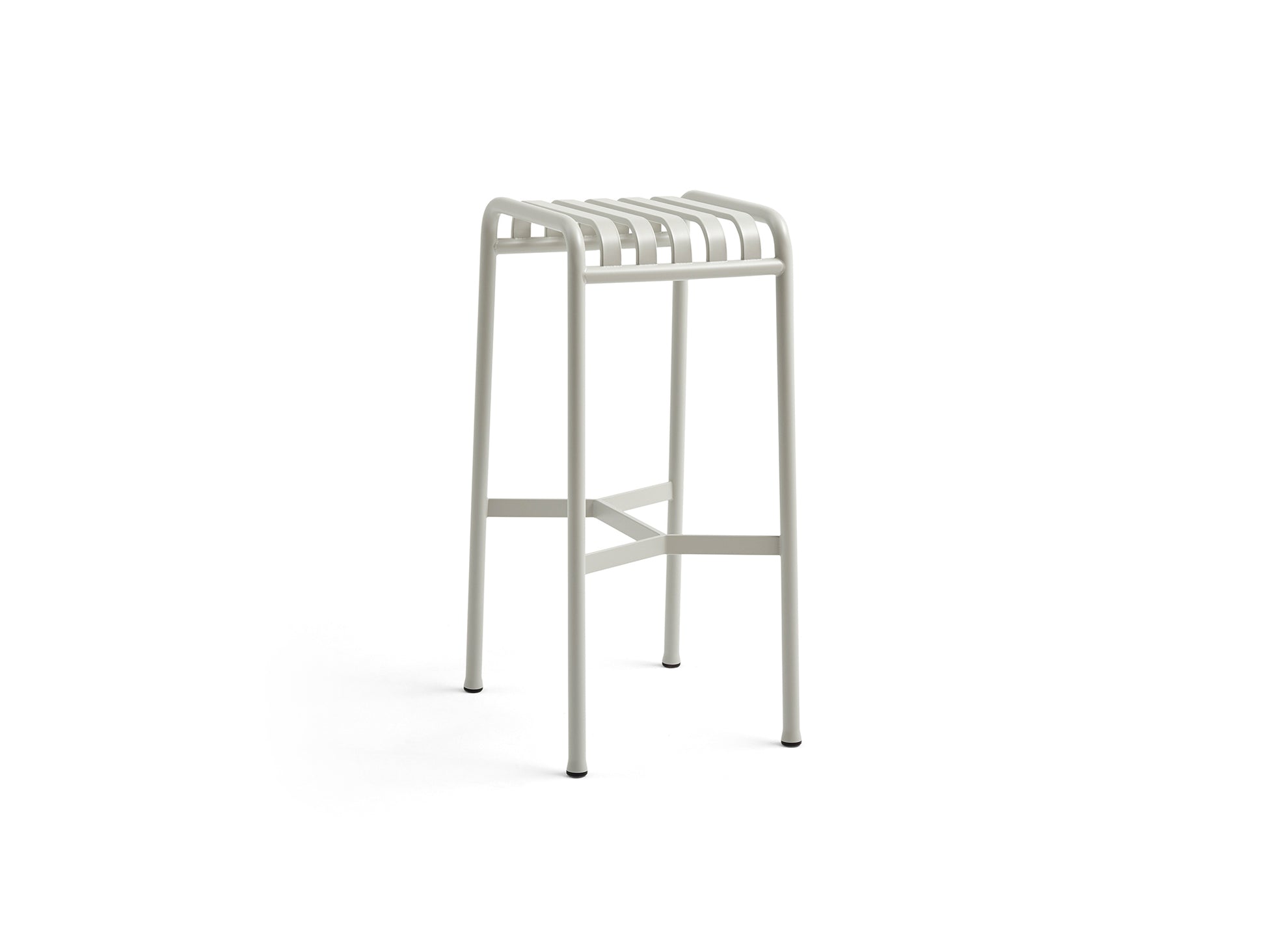 Palissade Bar Stool by HAY - Sky Grey