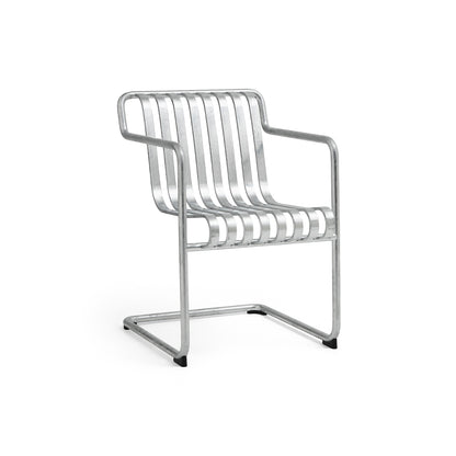Palissade Cantilever Dining Armchair by HAY - Hot galvanised