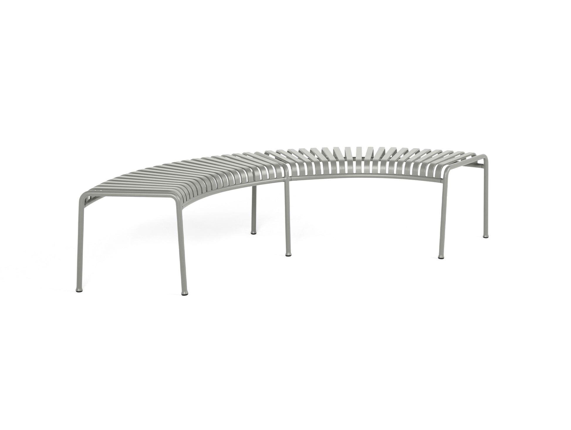 Palissade Park Bench by HAY - Sky Grey