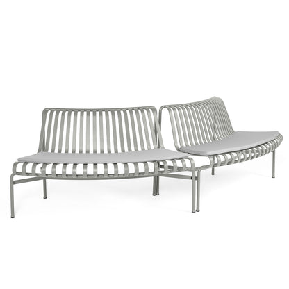 Palissade Park Dining Bench Seat Cushion by HAY - Out Out / Sky Grey