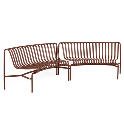 Palissade Park Dining Bench - In In Starter Set by HAY - Iron Red