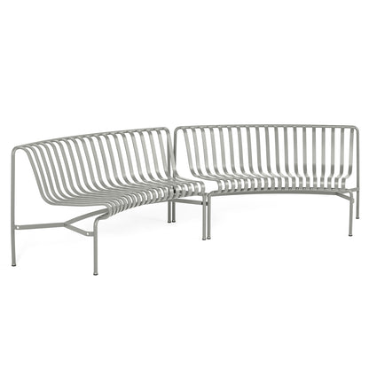 Palissade Park Dining Bench - In In Starter Set by HAY - Sky Grey