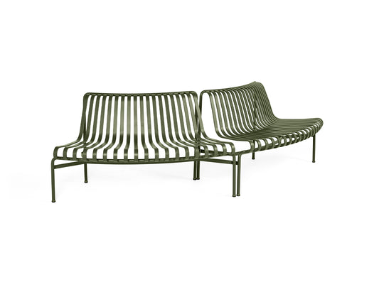 Palissade Park Dining Bench - Out-Out Starter Set by HAY - Olive
