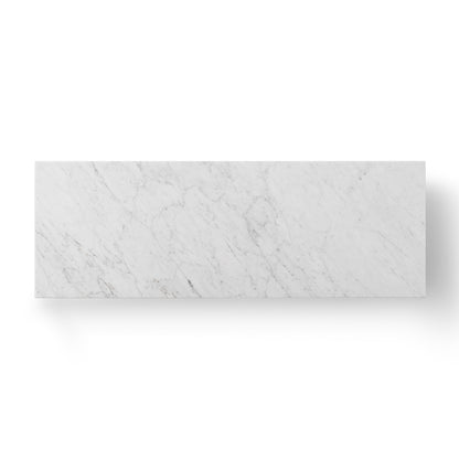 Marble Plinth Bridge by Audo Copenhagen - White Carrara Marble