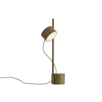Post Table Lamp by Muuto - Brown Green