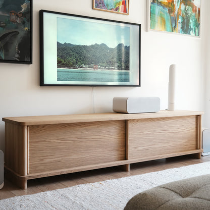 Karimoku New Standard Prop TV Oak Sideboard 200 cm