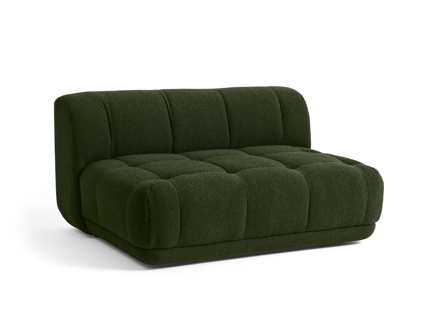 Quilton Sofa by HAY - Free Standing Modules / 303FS Wide / Turf Dark Green