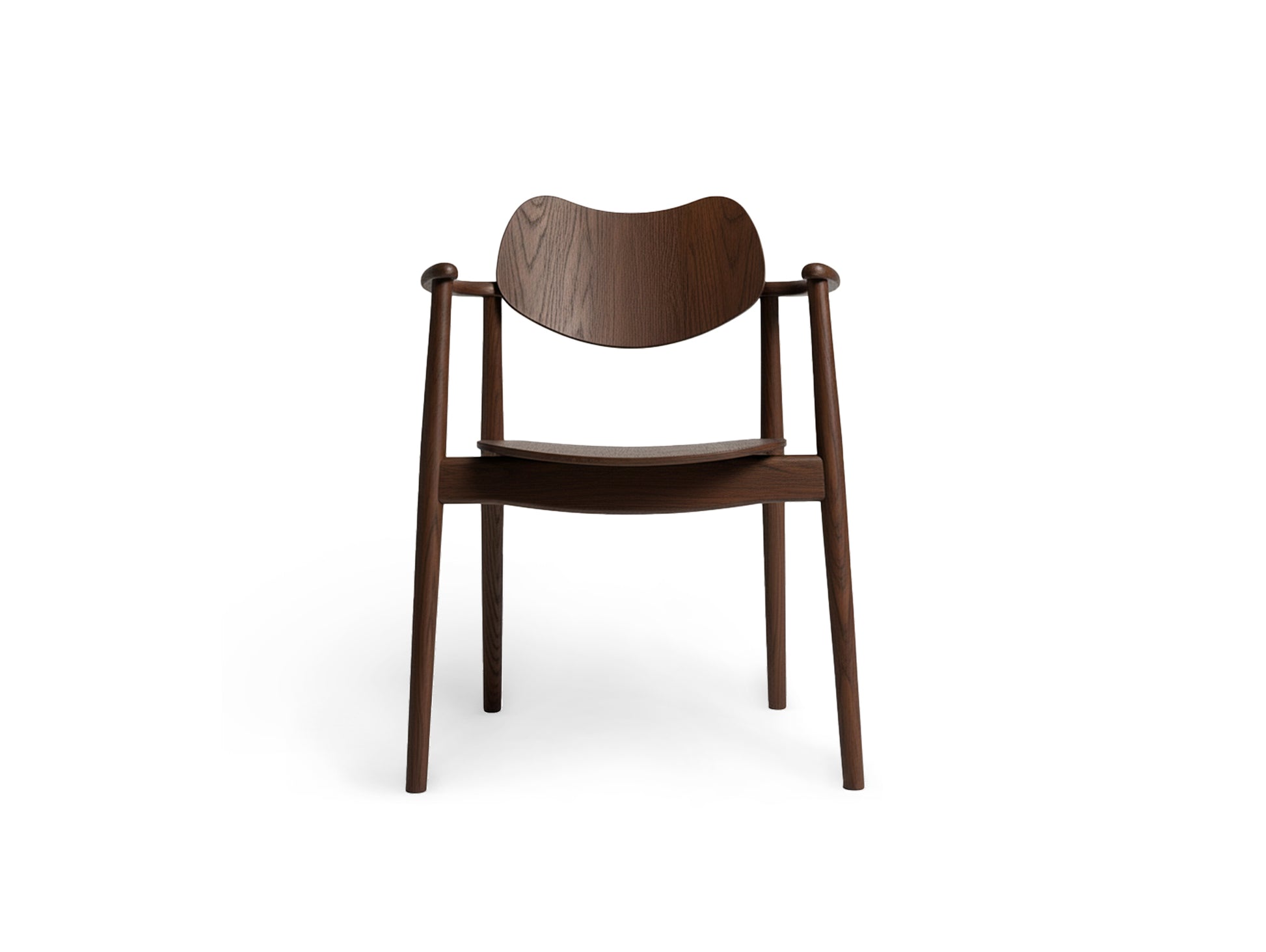 Regatta Chair by Ro Collection - Smoked Oak