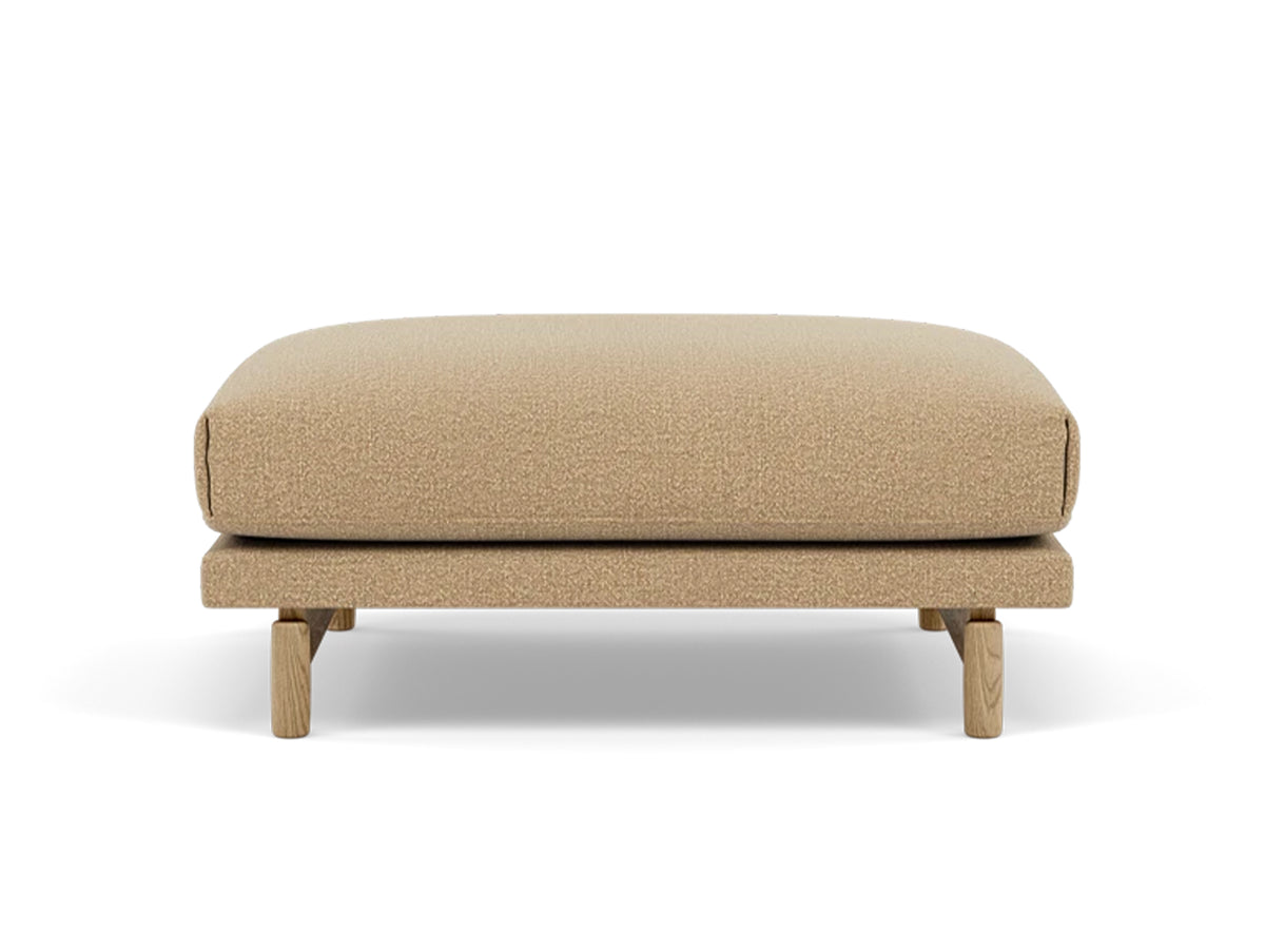 Rest Pouf by Muuto - Oak Base / Ecriture 240