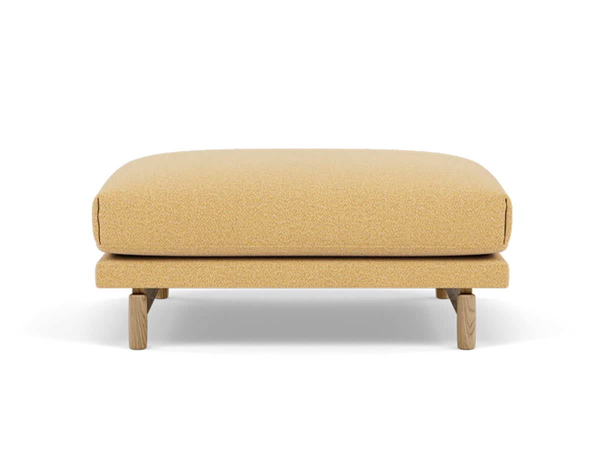 Rest Pouf by Muuto - Oak Base / Ecriture 410