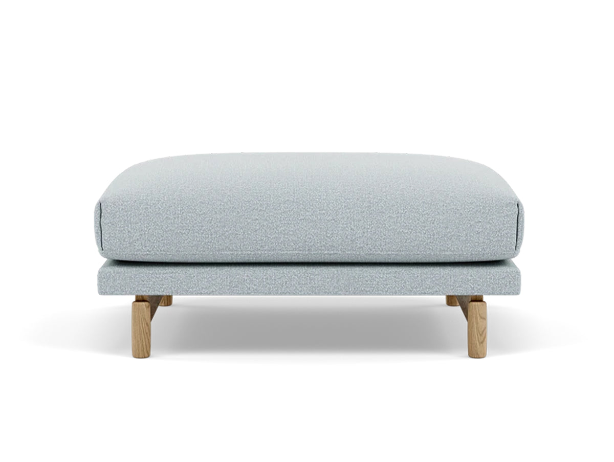 Rest Pouf by Muuto - Oak Base / Ecriture 710
