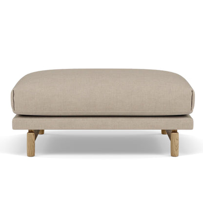 Rest Pouf by Muuto - Oak Base / Technicolour 200