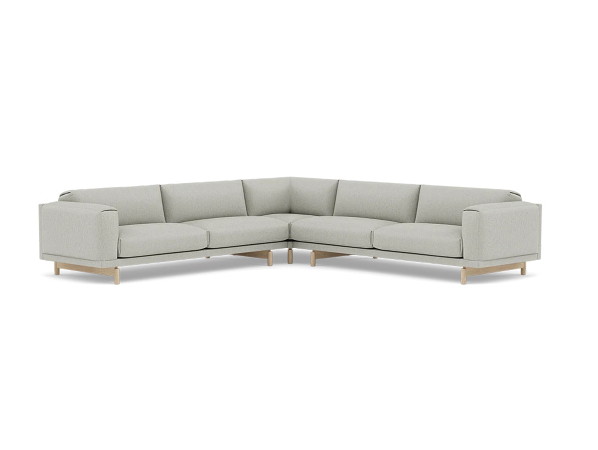 Rest Corner Sofa by Muuto - Oak Base / Clay 12