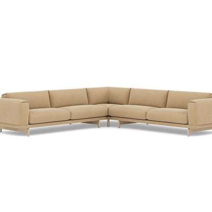 Rest Corner Sofa by Muuto - Oak Base / Ecriture 240