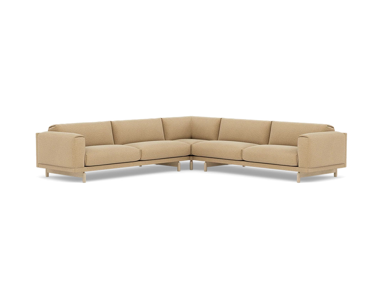 Rest Corner Sofa by Muuto - Oak Base / Ecriture 240
