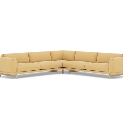 Rest Corner Sofa by Muuto - Oak Base / Ecriture 410