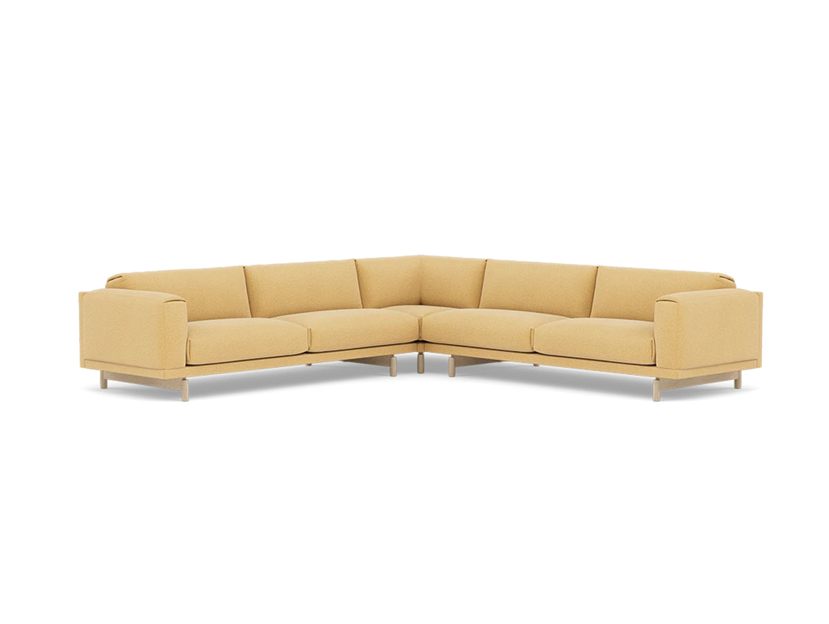 Rest Corner Sofa by Muuto - Oak Base / Ecriture 410