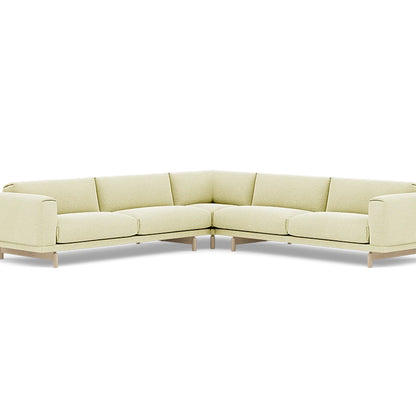 Rest Corner Sofa by Muuto - Oak Base / Ecriture 910