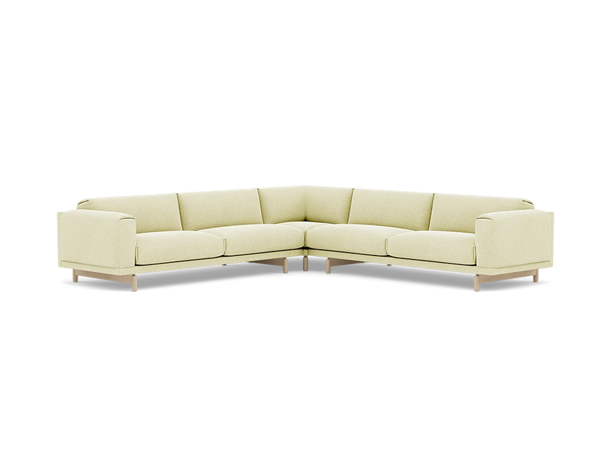 Rest Corner Sofa by Muuto - Oak Base / Ecriture 910