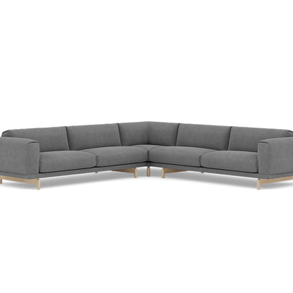 Rest Corner Sofa by Muuto - Oak Base / Fiord 171