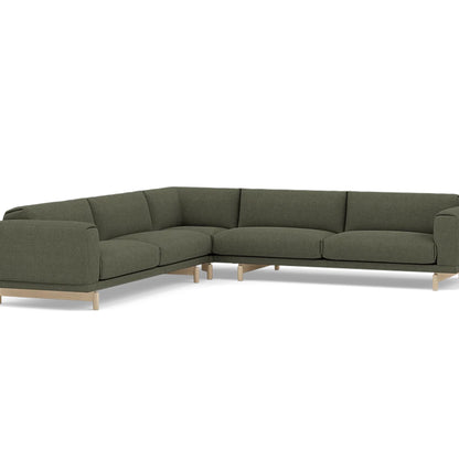 Rest Corner Sofa by Muuto - Oak Base / Fiord 961