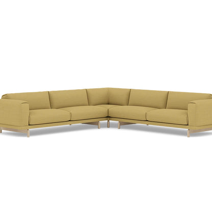 Rest Corner Sofa by Muuto - Oak Base / Hallingdal 65 407