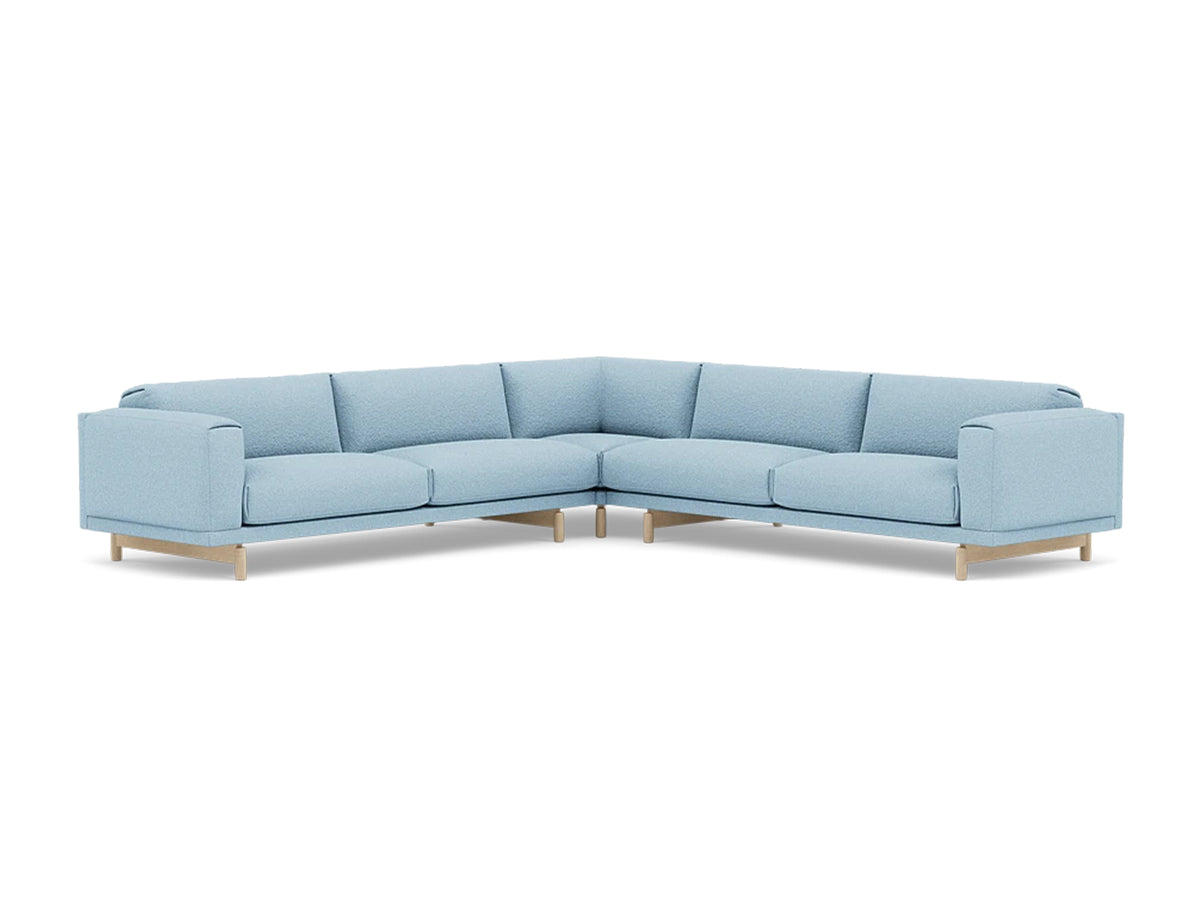 Rest Corner Sofa by Muuto - Oak Base / Hearth 12