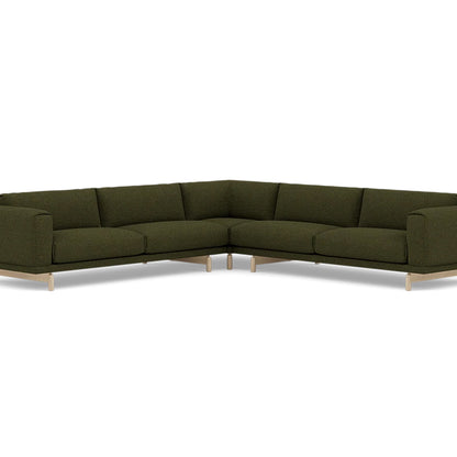 Rest Corner Sofa by Muuto - Oak Base / Hearth 9
