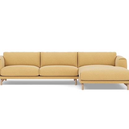 Rest Sofa with Right Chaise Longue (Sitting Left) by Muuto - Ecriture 410